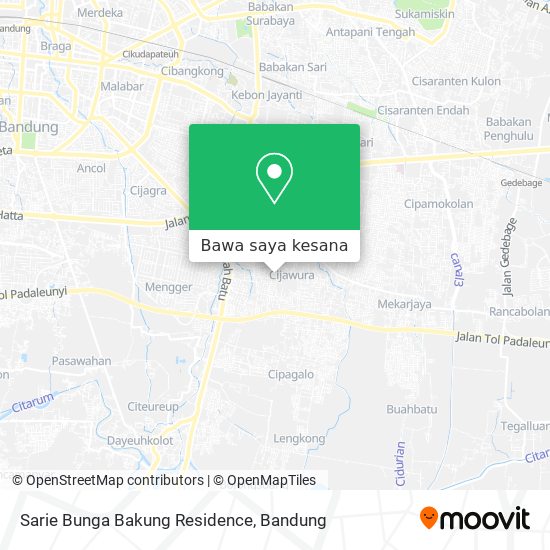 Peta Sarie Bunga Bakung Residence