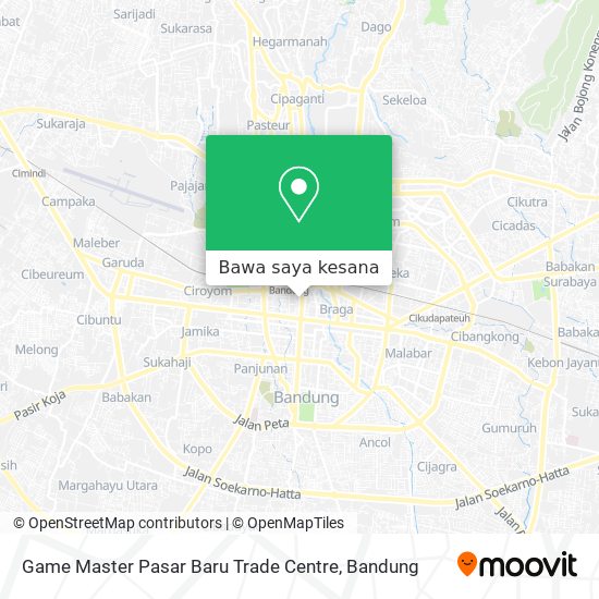 Peta Game Master Pasar Baru Trade Centre