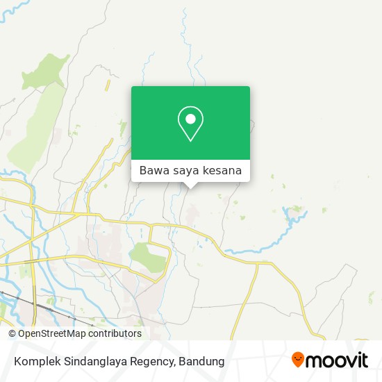 Peta Komplek Sindanglaya Regency