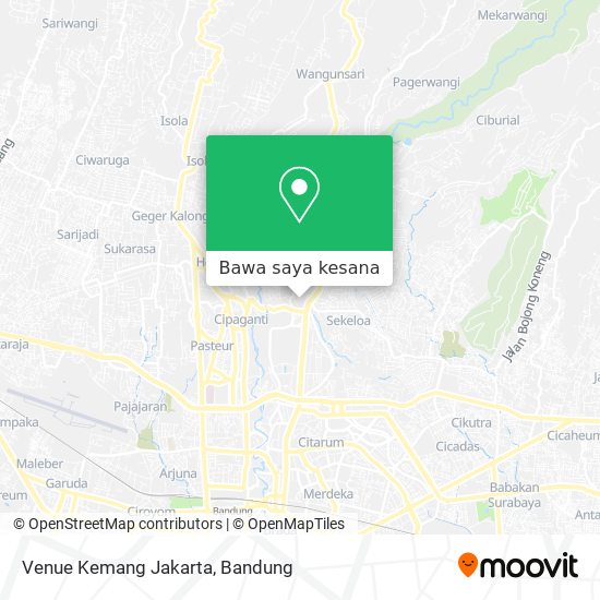 Peta Venue Kemang Jakarta