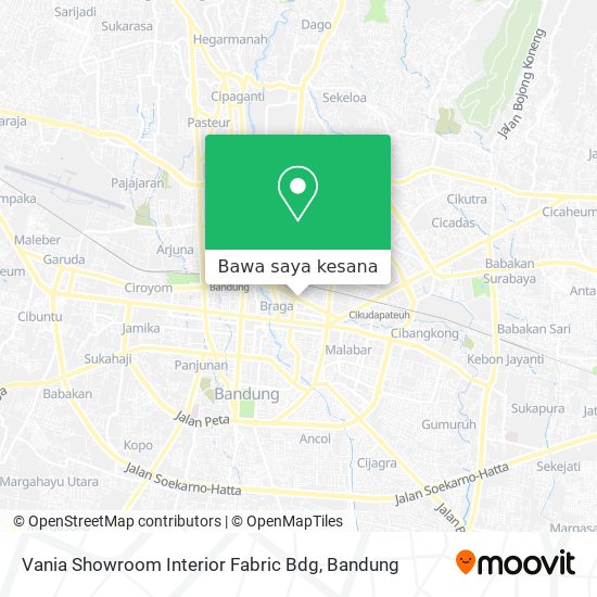 Peta Vania Showroom Interior Fabric Bdg