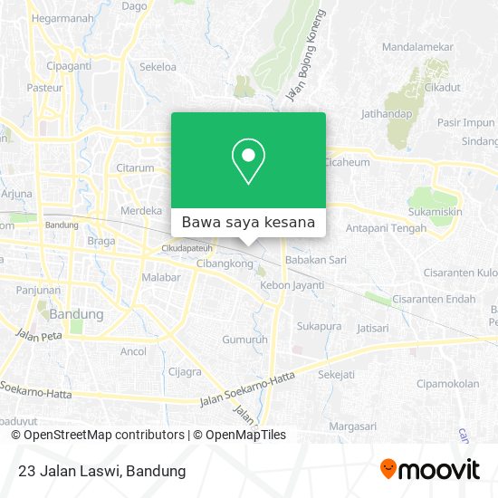 Peta 23 Jalan Laswi