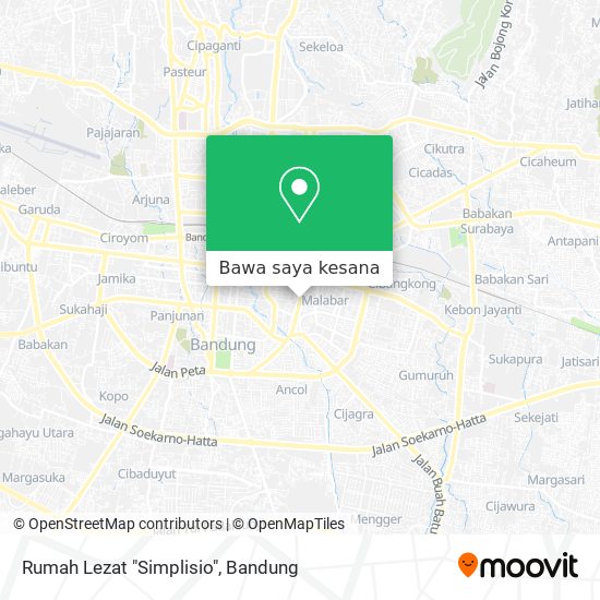 Peta Rumah Lezat "Simplisio"