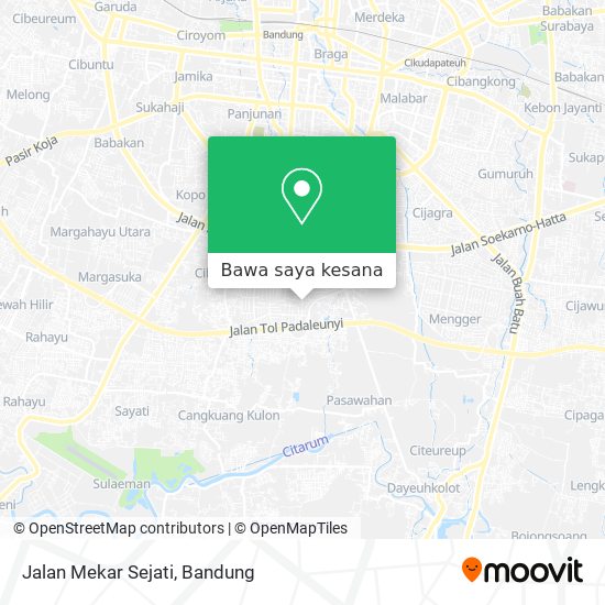 Peta Jalan Mekar Sejati