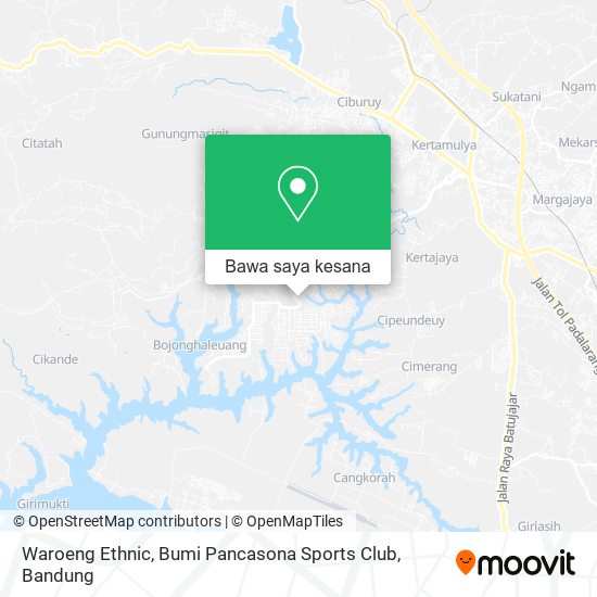 Peta Waroeng Ethnic, Bumi Pancasona Sports Club