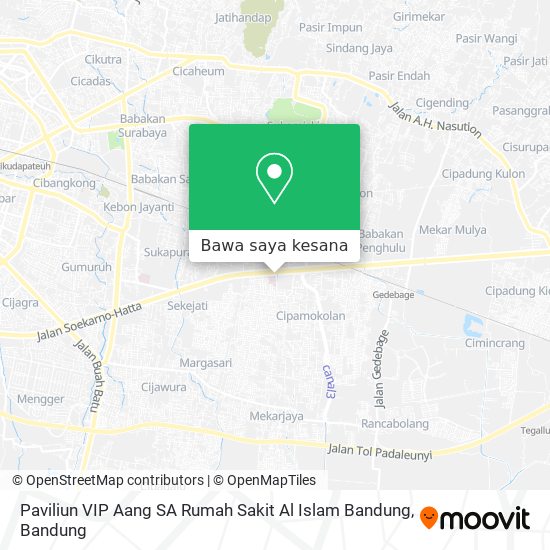 Peta Paviliun VIP Aang SA Rumah Sakit Al Islam Bandung