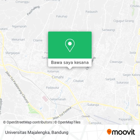 Peta Universitas Majalengka