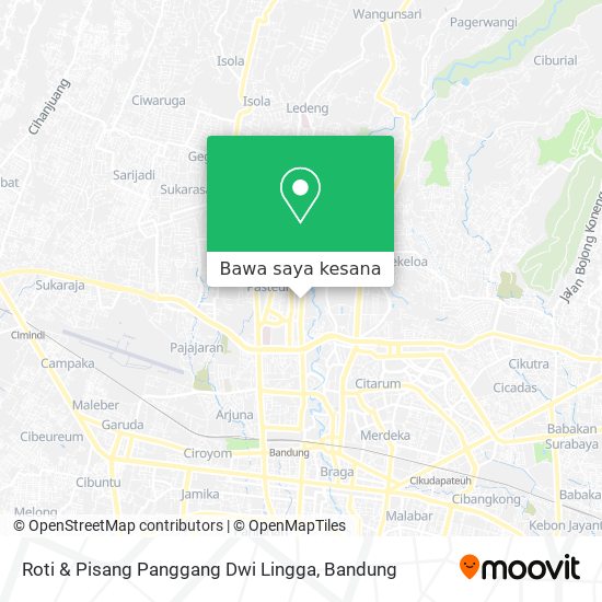 Peta Roti & Pisang Panggang Dwi Lingga