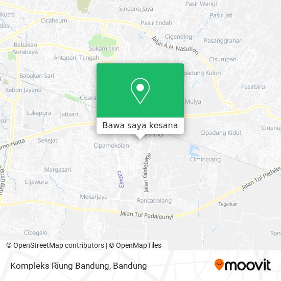 Peta Kompleks Riung Bandung