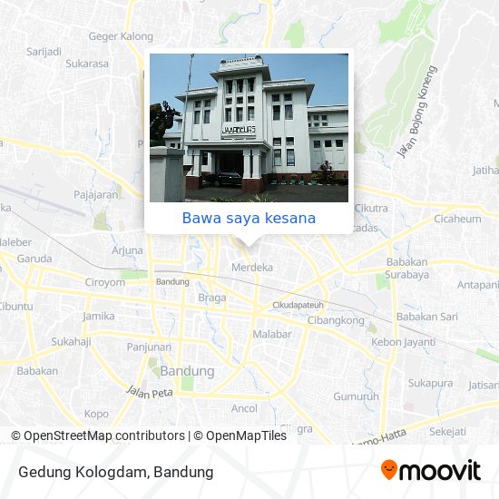 Peta Gedung Kologdam