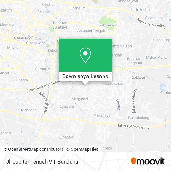 Peta Jl. Jupiter Tengah VII