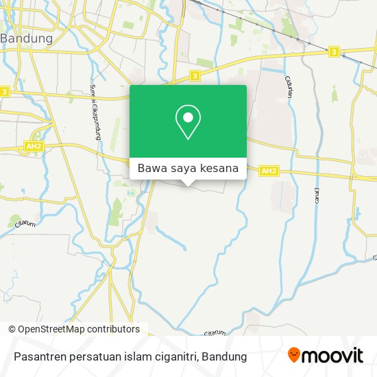 Peta Pasantren persatuan islam ciganitri