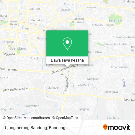 Peta Ujung berung Bandung
