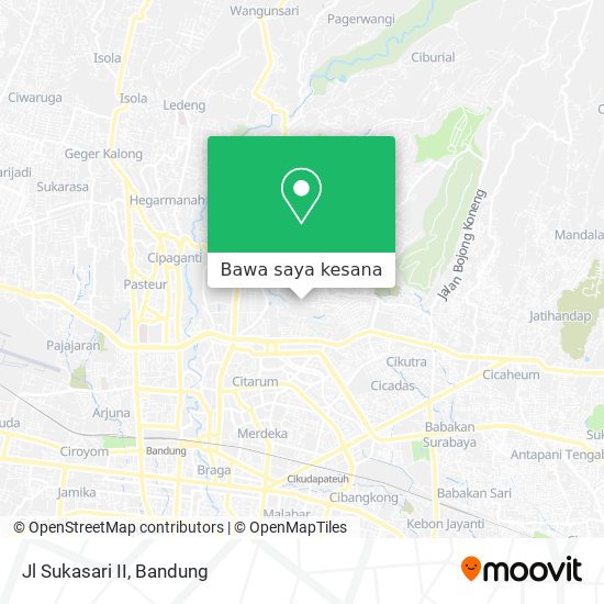 Peta Jl Sukasari II