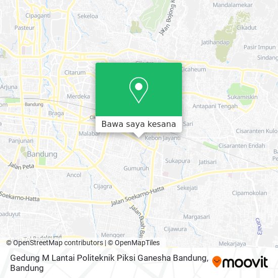 Peta Gedung M Lantai Politeknik Piksi Ganesha Bandung