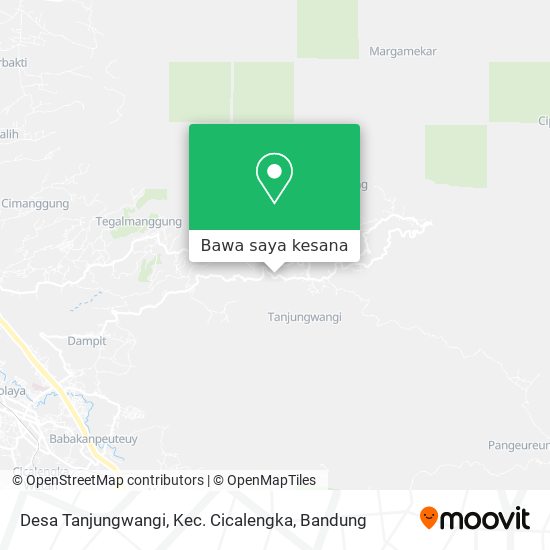 Peta Desa Tanjungwangi, Kec. Cicalengka