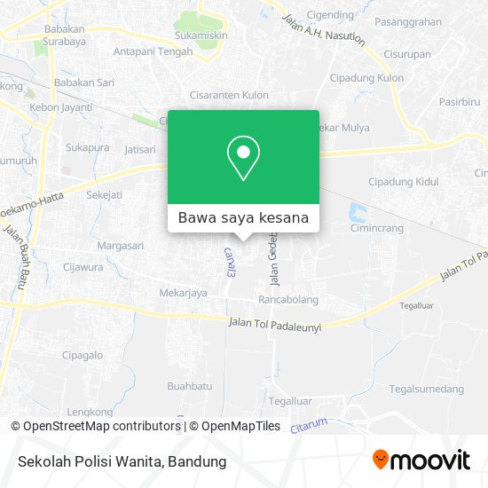 Peta Sekolah Polisi Wanita