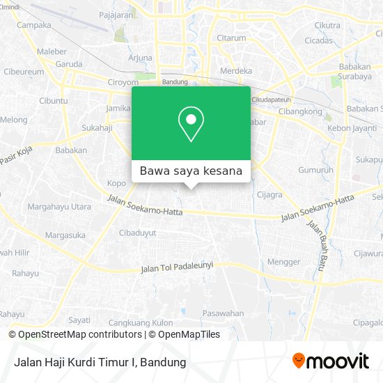 Peta Jalan Haji Kurdi Timur I