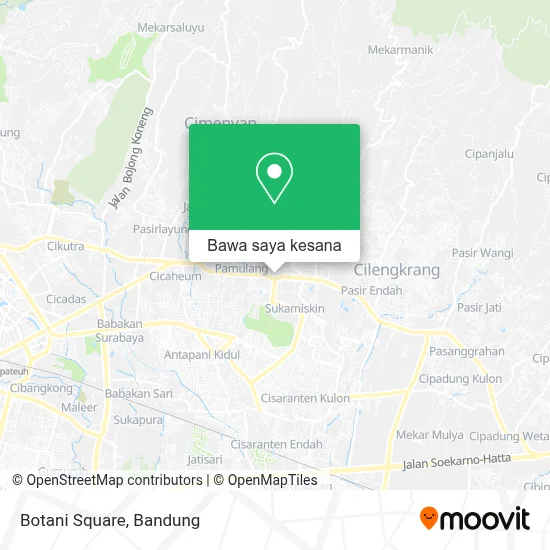 Peta Botani Square