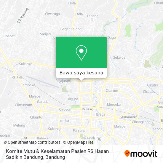 Peta Komite Mutu & Keselamatan Pasien RS Hasan Sadikin Bandung
