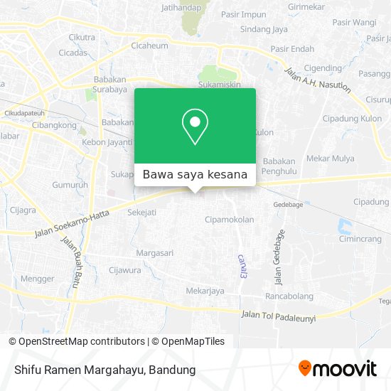 Peta Shifu Ramen Margahayu
