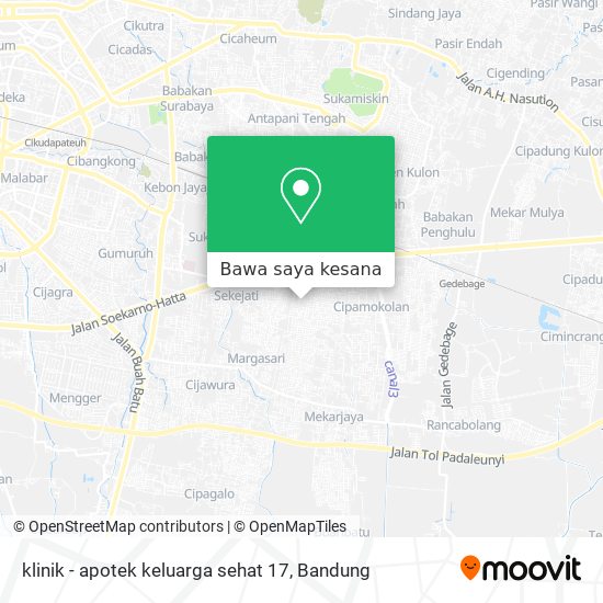 Peta klinik - apotek keluarga sehat 17