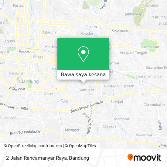 Peta 2 Jalan Rancamanyar Raya