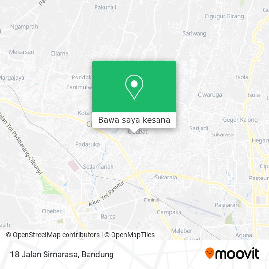 Peta 18 Jalan Sirnarasa