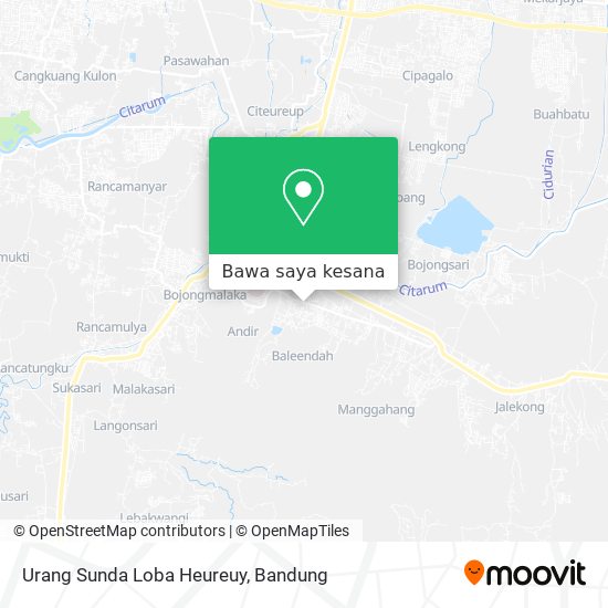 Peta Urang Sunda Loba Heureuy
