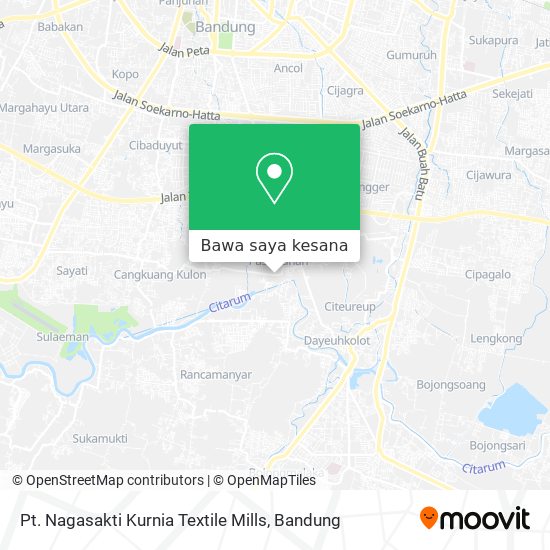 Peta Pt. Nagasakti Kurnia Textile Mills