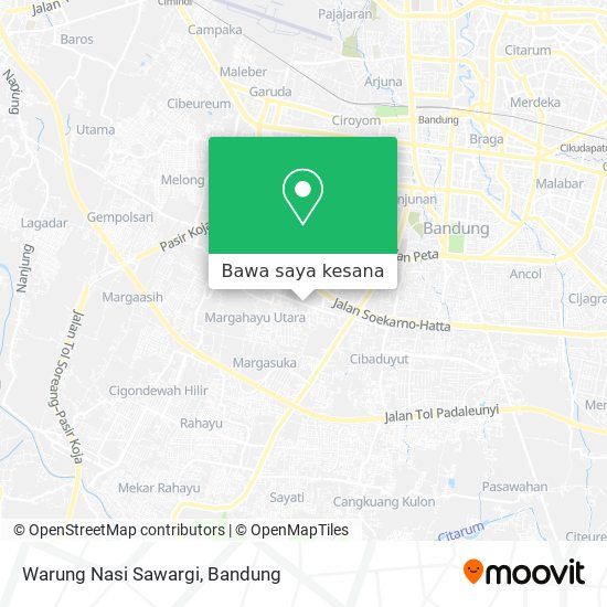 Peta Warung Nasi Sawargi