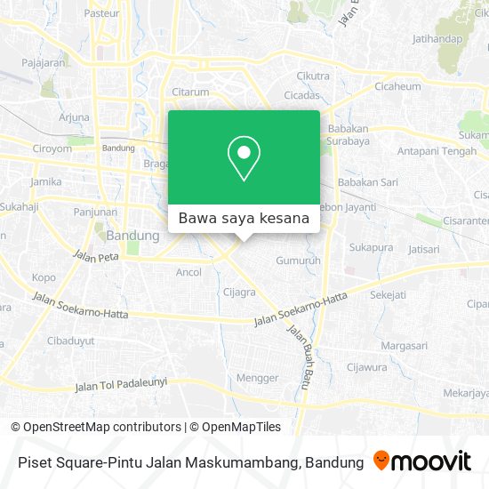 Peta Piset Square-Pintu Jalan Maskumambang