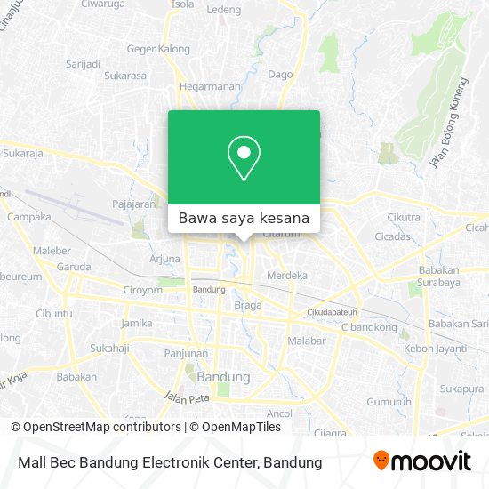 Peta Mall Bec Bandung Electronik Center