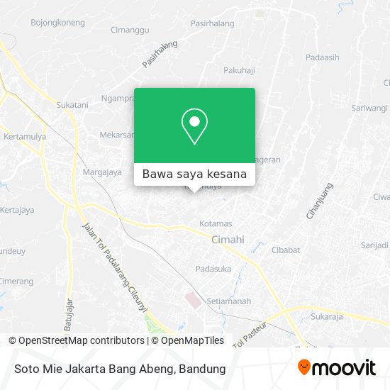 Peta Soto Mie Jakarta Bang Abeng