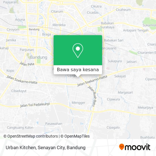 Peta Urban Kitchen, Senayan City