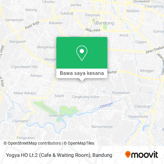 Peta Yogya HO Lt.2 (Cafe & Waiting Room)
