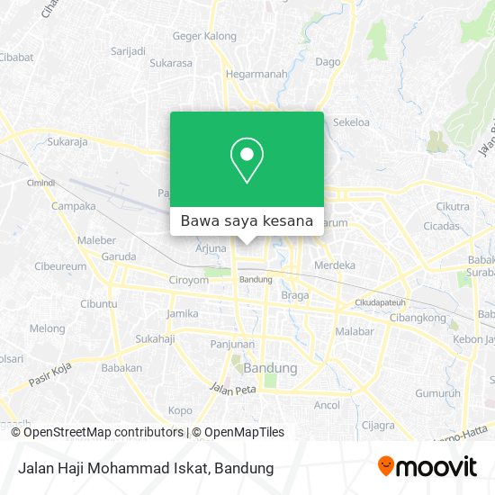 Peta Jalan Haji Mohammad Iskat