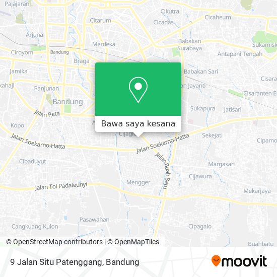 Peta 9 Jalan Situ Patenggang