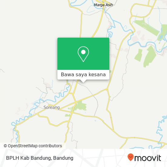 Peta BPLH Kab Bandung