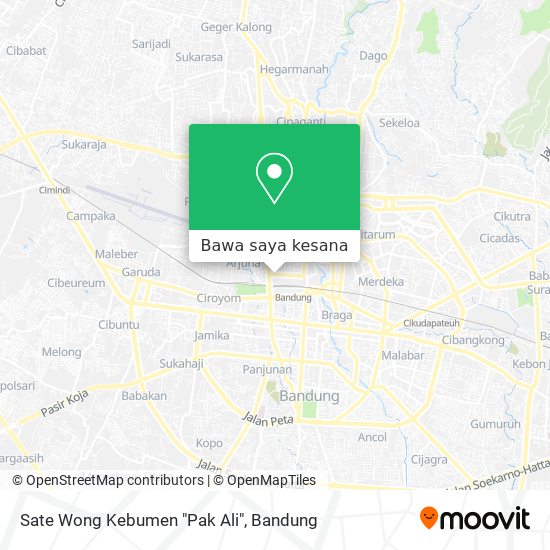 Peta Sate Wong Kebumen "Pak Ali"
