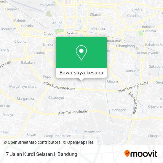 Peta 7 Jalan Kurdi Selatan I