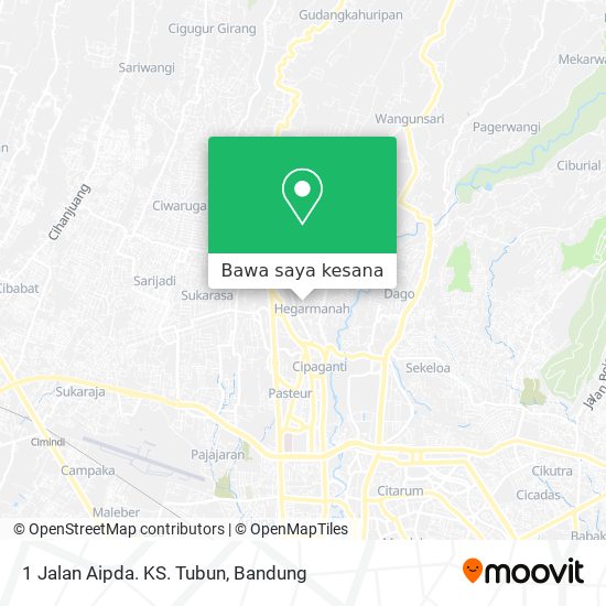 Peta 1 Jalan Aipda. KS. Tubun