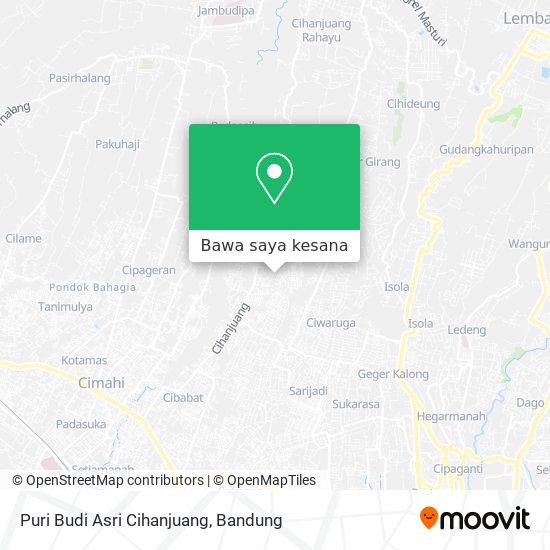 Peta Puri Budi Asri Cihanjuang