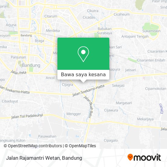 Peta Jalan Rajamantri Wetan