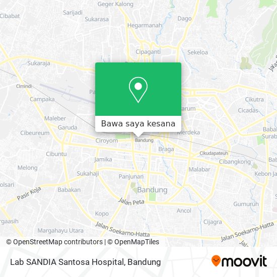 Peta Lab SANDIA Santosa Hospital