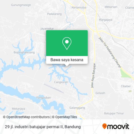 Peta 29 jl. industri batujajar permai II