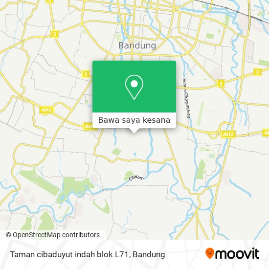 Peta Taman cibaduyut indah blok L71