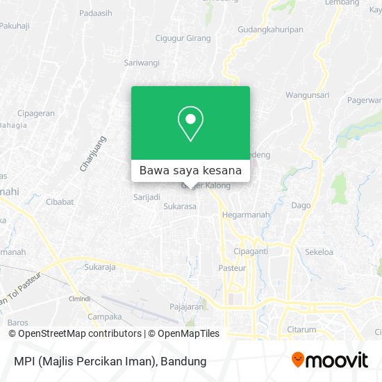 Peta MPI (Majlis Percikan Iman)