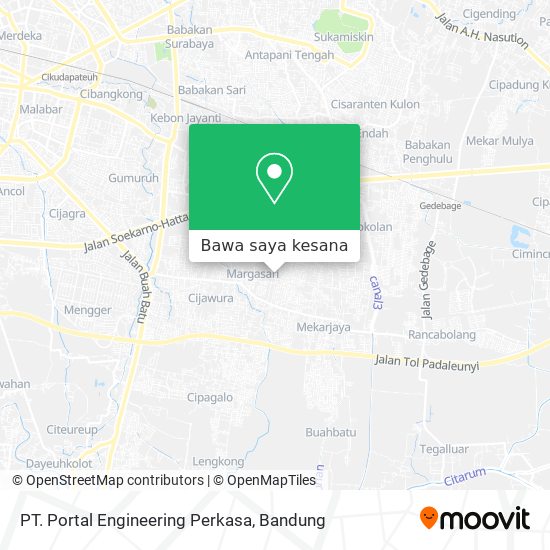 Peta PT. Portal Engineering Perkasa