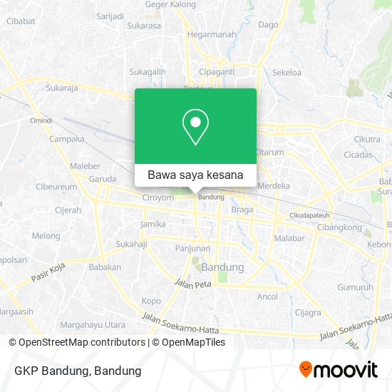 Peta GKP Bandung